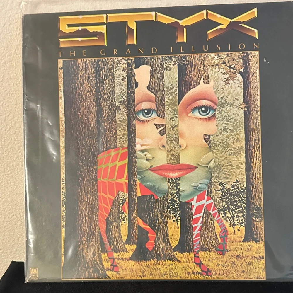 Styx The Grand Illusion Vinyl Record - Picture 1 of 6